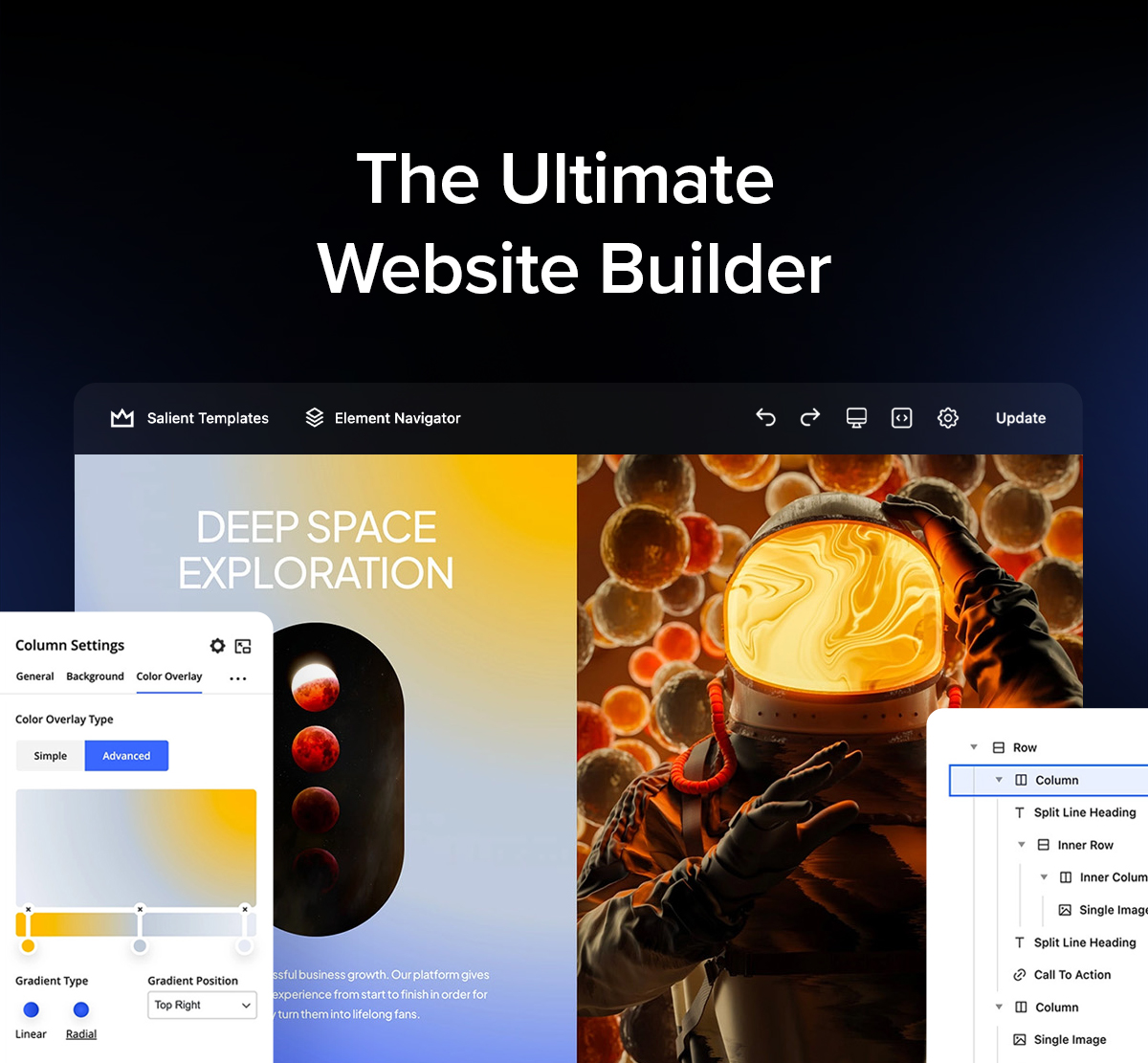 the ultimate WordPress website builder