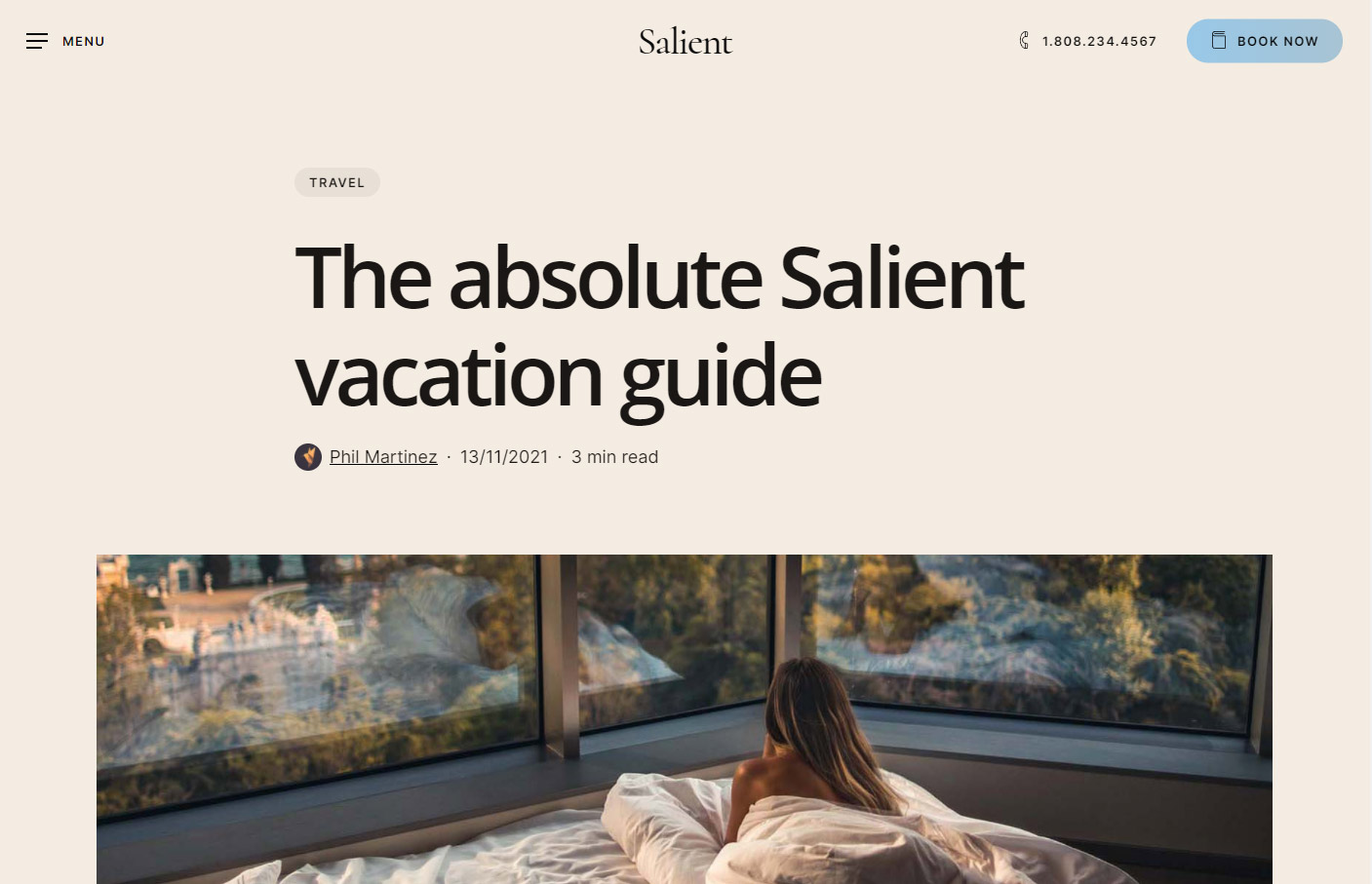 blog wordpress theme